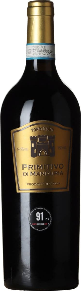 Torri d'Oro Primitivo di Manduria DOC – Rauðvín, Ítalía